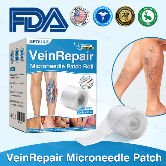 🇩🇪🏆✅️🏃GFOUK® VeinRepair Mikronadel-Pflasterrolle⚡Sofortige Linderung, Langzeitresultate