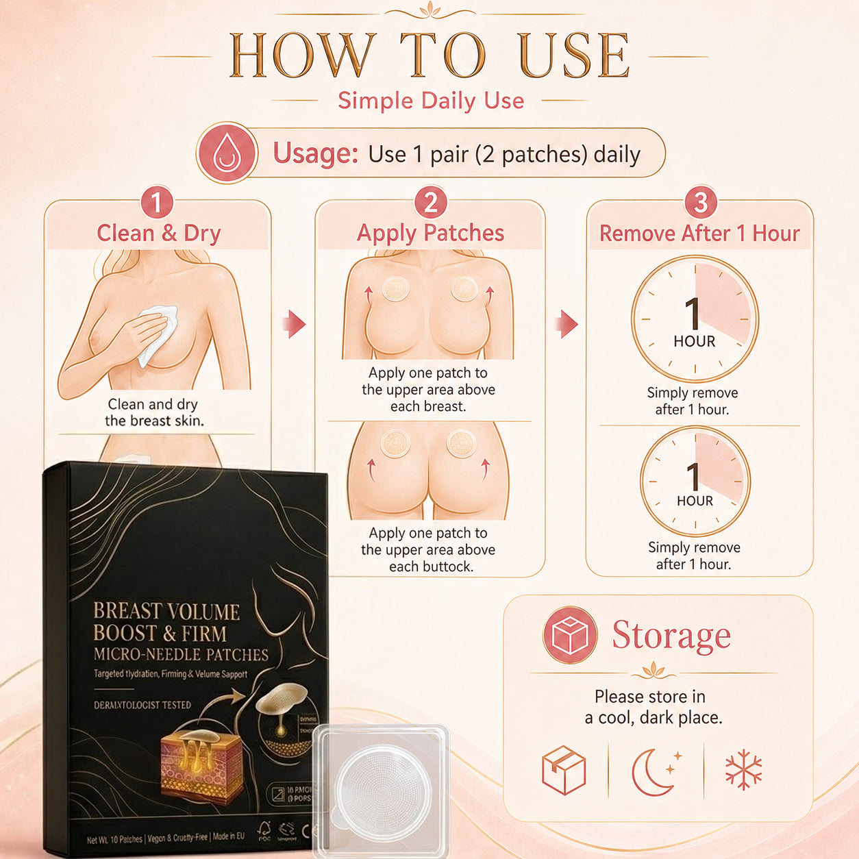 💥PRYXO® 💥Breast Enhancement Patches