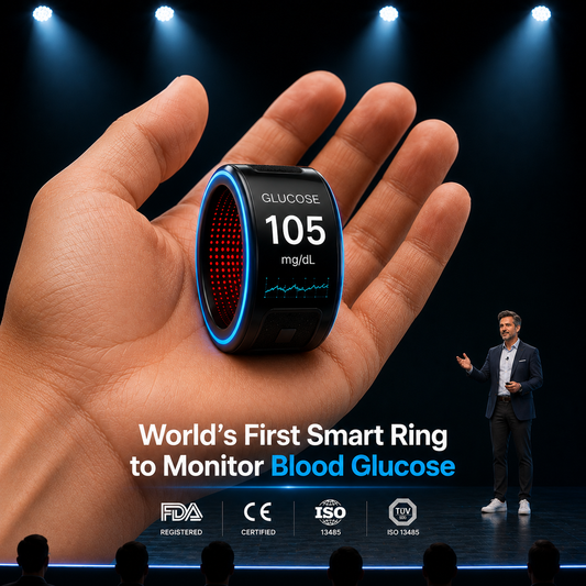 🎉 80 % RABATT Einführungsangebot🏆Pryxo™ G1 Nicht-invasiver Smart Ring